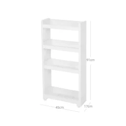 Best Sale SONGMICS Chariot étroit Blanc