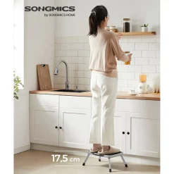 Hot SONGMICS Échelle 3 marches