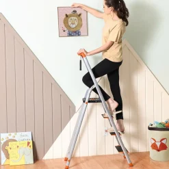 Cheap SONGMICS Échelle 6 marches en alu Blanc