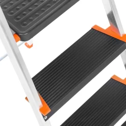 Cheap SONGMICS Échelle 6 marches en alu Blanc