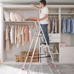 Flash Sale SONGMICS Échelle pliable alu