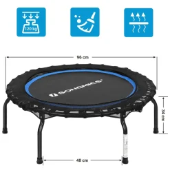 Cheap SONGMICS Échelle trampoline antiglisse Noir
