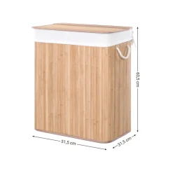 Clearance SONGMICS Coffre rangement 80L gris chiné