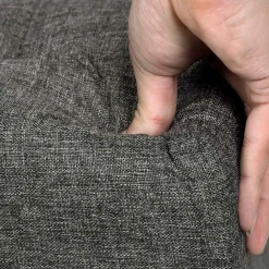 New SONGMICS Coffre rangement 40L gris foncé