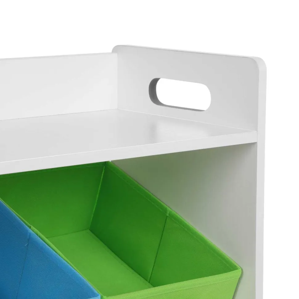 Outlet SONGMICS Coiffeuse avec grand miroir avec 2 tiroirs et 3 compartiments blanc