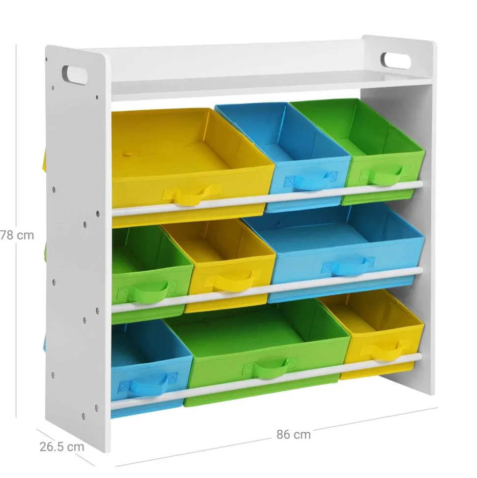 Outlet SONGMICS Coiffeuse avec grand miroir avec 2 tiroirs et 3 compartiments blanc