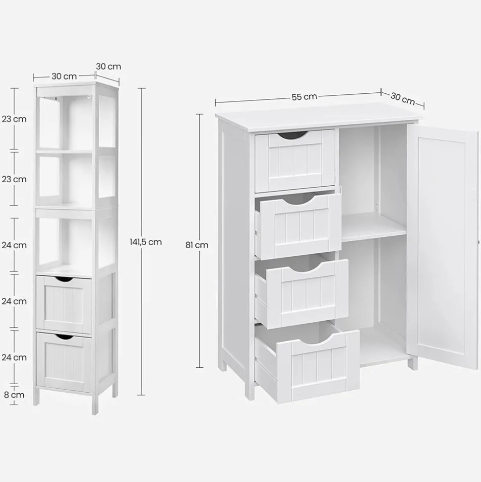 Online SONGMICS Coiffeuse avec Miroir Pliable Blanc