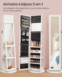 Fashion SONGMICS Coiffeuse moderne