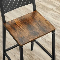 Sale SONGMICS Collection EKHO - 2 Chaises de salle à manger noir d'encre