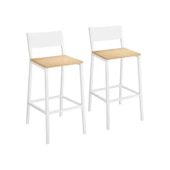 Sale SONGMICS Collection EKHO - 2 Chaises de salle à manger noir d'encre