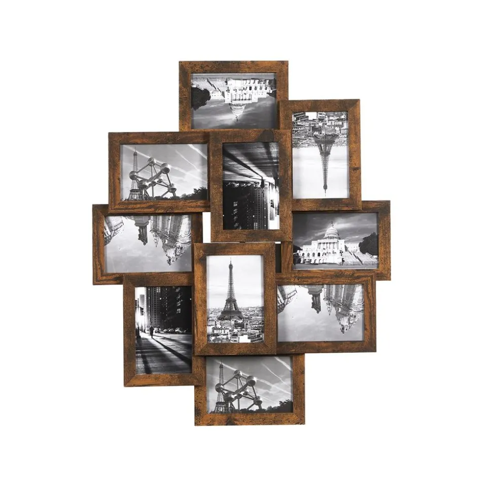 Fashion SONGMICS Collection EKHO - 2 Tabourets de bar en PU marron caramel