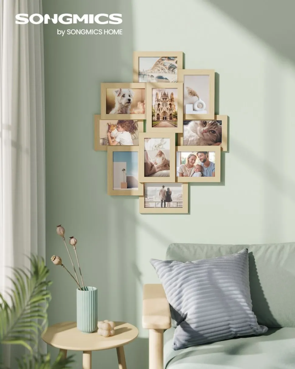 Fashion SONGMICS Collection EKHO - 2 Tabourets de bar en PU marron caramel