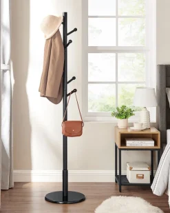 Best SONGMICS Collection LUIZ – banc partie supérieure réversible capacité 300 kg noir d’encre