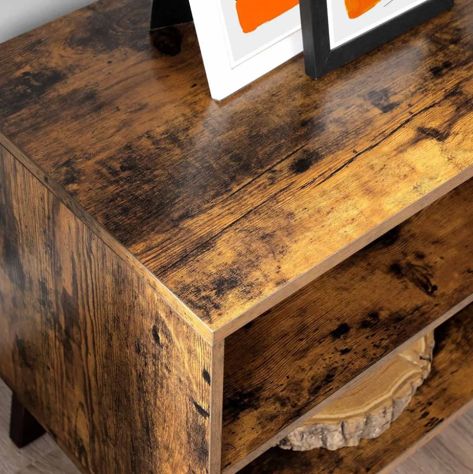 Online SONGMICS Colonne 3 tiroirs rustique Marron Rustique