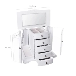 Fashion SONGMICS Colonne métallique Noir