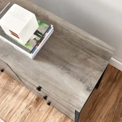 Sale SONGMICS Commode 6 tiroirs Greige + Noir