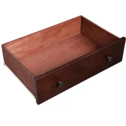 Shop SONGMICS Commode verticale espresso Blanc