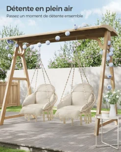 Hot SONGMICS Console pour couloir à 2 niveaux, 20 x 120 x 80 cm blanc marbré et noir d'encre