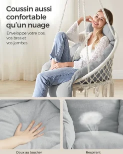 Hot SONGMICS Console pour couloir à 2 niveaux, 20 x 120 x 80 cm blanc marbré et noir d'encre