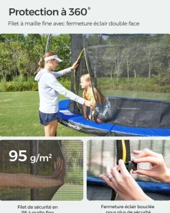 Best Sale SONGMICS Coussin trampoline Ø244 cm