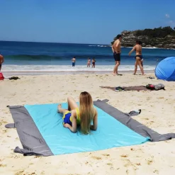 Best Sale SONGMICS Couverture pique-nique bleu vert