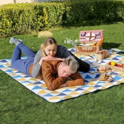 Online SONGMICS Couverture pique-nique bleu