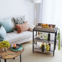 Hot SONGMICS Desserte avec plateau amovible