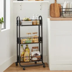 Online SONGMICS Desserte industriel Noir