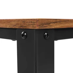 Clearance SONGMICS Desserte roulante industriel Brun Vintage Noir