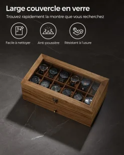 Best SONGMICS Double portant à vêtements avec roulettes blanc