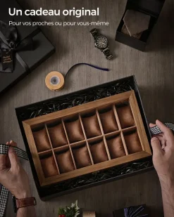 Best SONGMICS Double portant à vêtements avec roulettes blanc