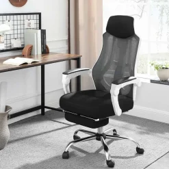 New SONGMICS EKHO 2 tabourets de bar avec dossier incurvé marron caramel