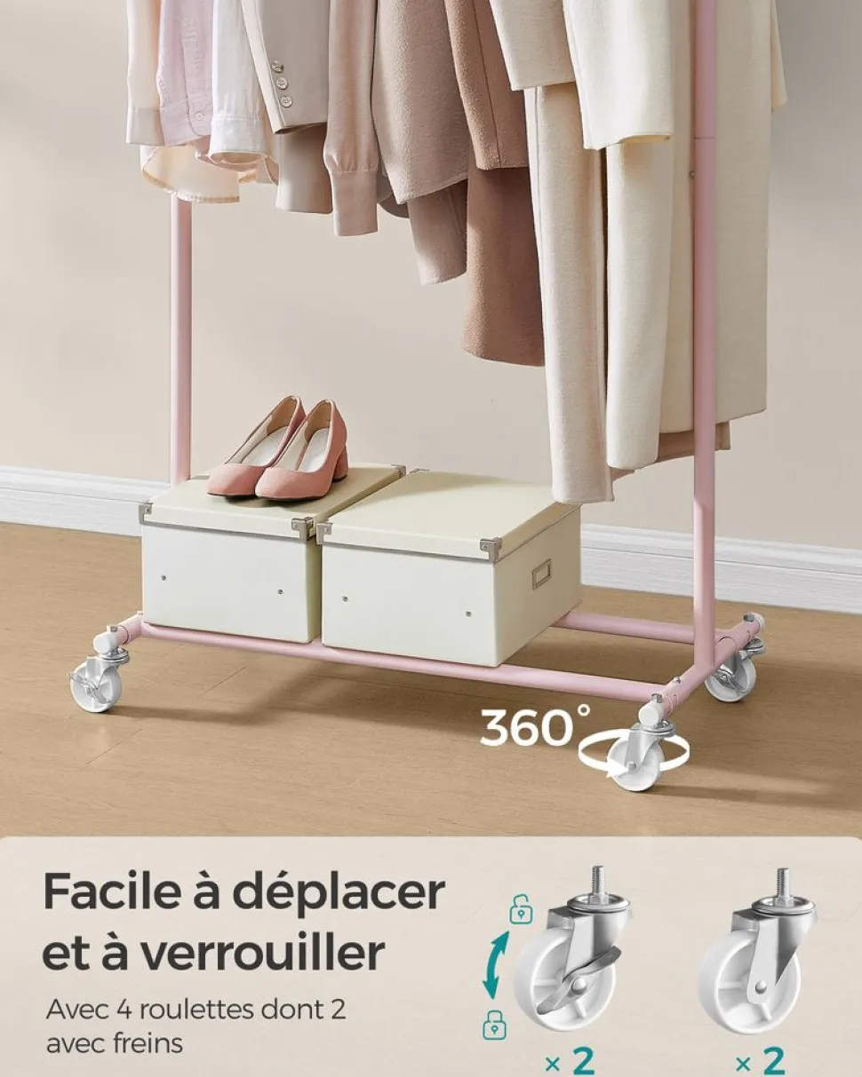 Fashion SONGMICS EKHO Collection - Pouf de Rangement