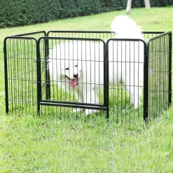 Fashion SONGMICS Enclos animal noir