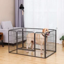 Online SONGMICS Enclos en métal pour animaux