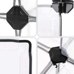 Sale SONGMICS Enclos modulable 143 x 73 x 93 cm (L x l x H) Blanc