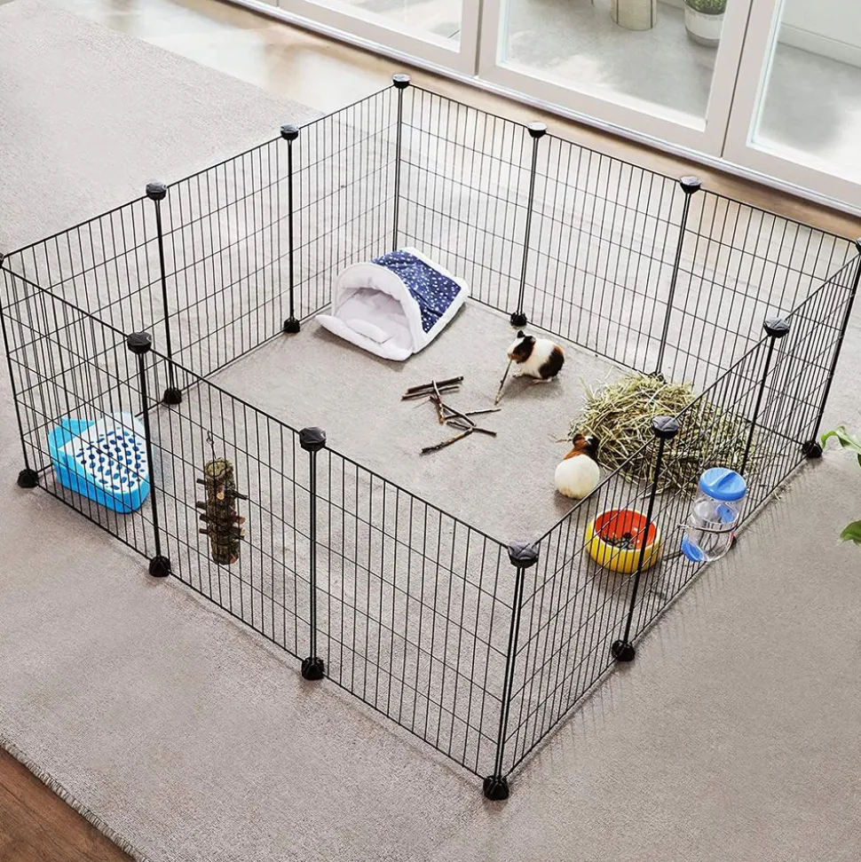 Sale SONGMICS Enclos modulable petits animaux