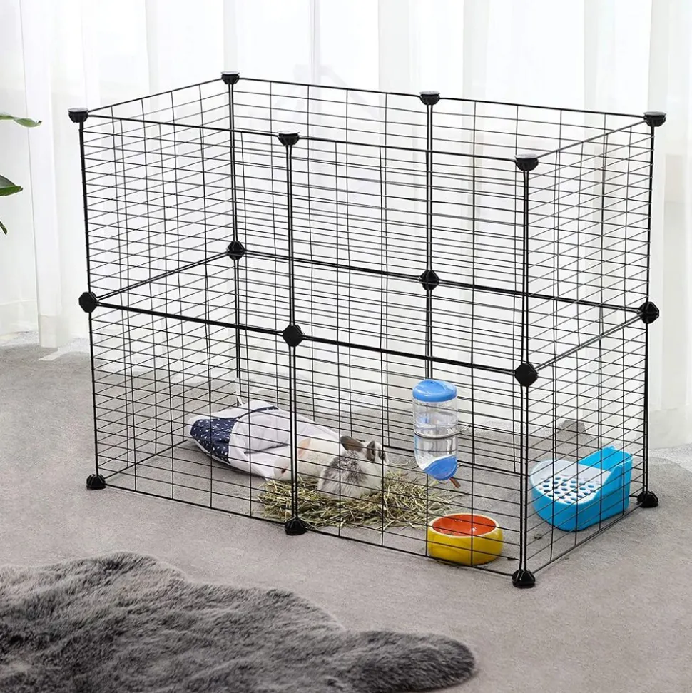 Sale SONGMICS Enclos modulable petits animaux