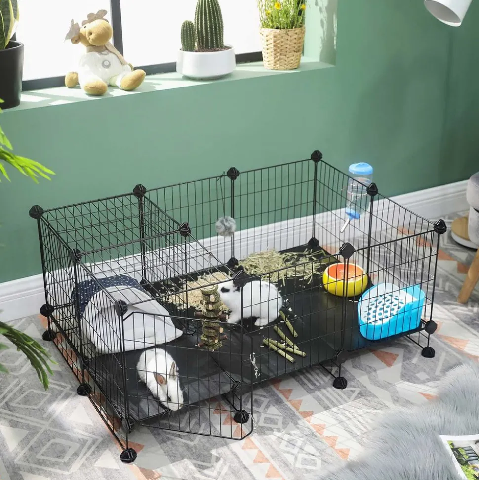 Cheap SONGMICS Enclos modulable pour petits animaux