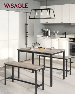 Outlet SONGMICS Ensemble table bancs
