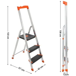Best SONGMICS Escabeau alu 3 marches
