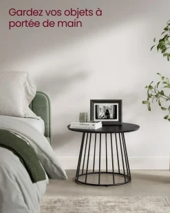 New SONGMICS Fauteuil à bascule beige