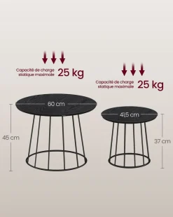 New SONGMICS Fauteuil à bascule beige