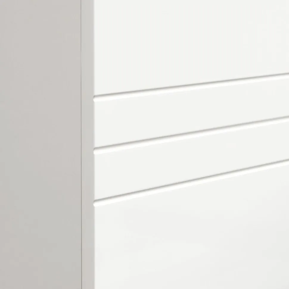 Shop SONGMICS Fauteuil à bascule blanc gris clair