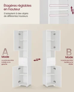 Hot SONGMICS Fauteuil à bascule gris foncé