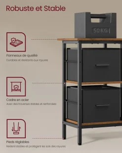 Cheap SONGMICS Fauteuil accoudoirs rabattables