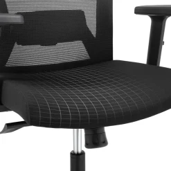 Best SONGMICS Fauteuil de bureau ergonomique noir d'encre