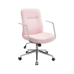 Discount SONGMICS Fauteuil de bureau mécanisme à bascule surface en pu, noir