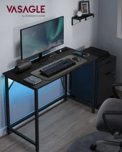 Flash Sale SONGMICS Fauteuil de bureau noir