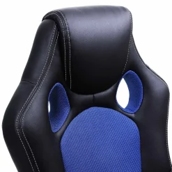 Fashion SONGMICS Fauteuil de Bureau Noir